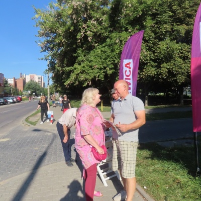 Akcja zbierania podpisów Osiedle Michałów